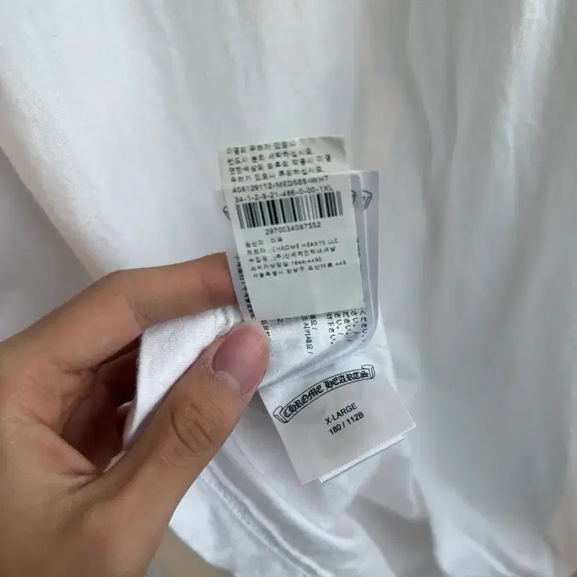 Chrome Hearts Logo Long Sleeve XL Department Store Edition