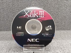 NEC Sark III PC Engine Video Game Console Used Small Scratches