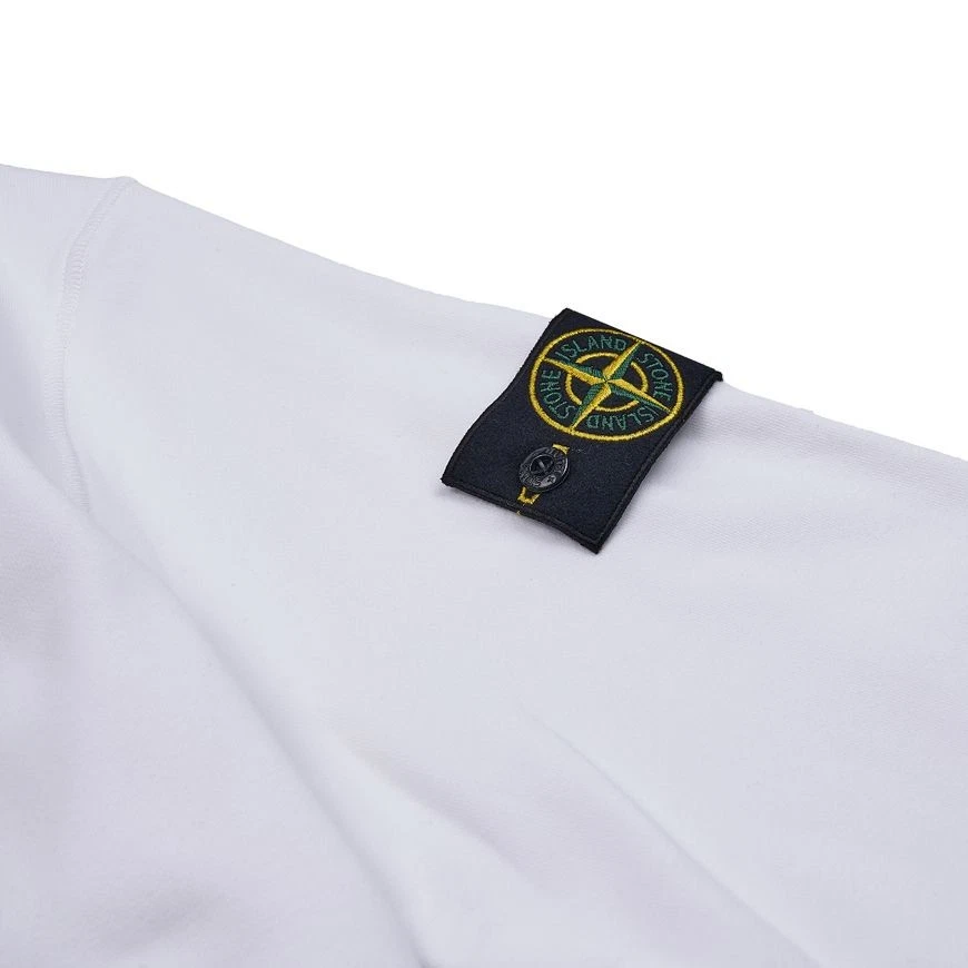 T shirt uomo Stone Island con cappuccio e logo patch 72769405