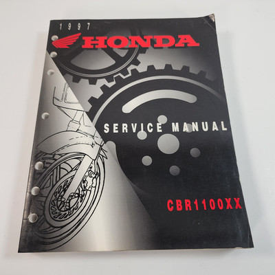 OEM Honda Shop Service Repair Manual Book 1997 CBR1100XX CBR1100 CBR 1100 XX