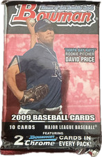 2009 Bowman Baseball HOBBY Pack Look 4 Gold Chrome Refractor AUTO