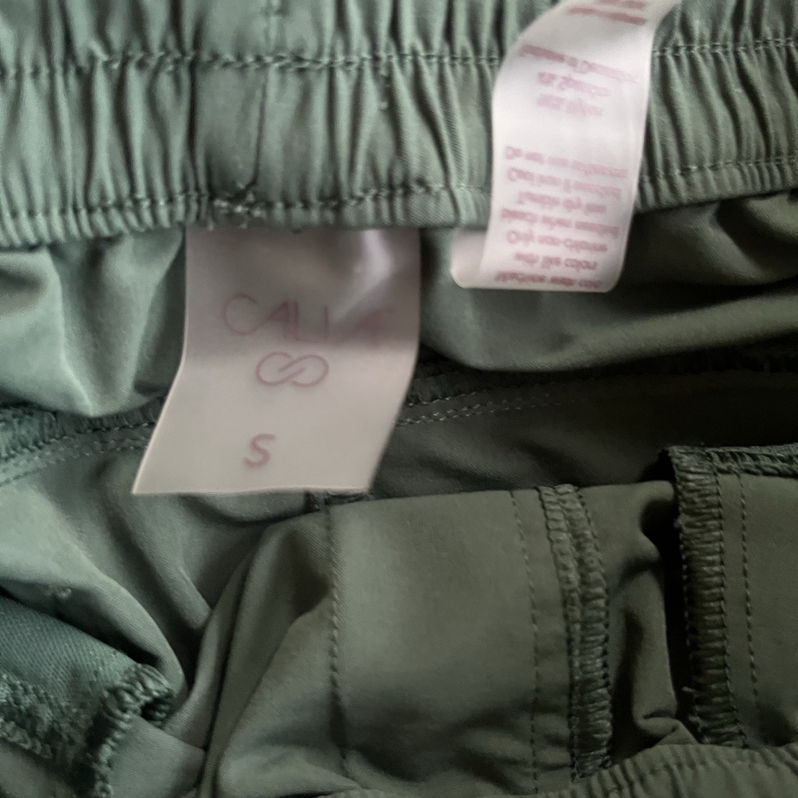 CALIA by Carrie Underwood Green Shorts Women's Size Small Athleisure Workout