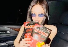 Haribo x Jennie Ruby Hearts (Jennie’s Edition) Share Size 8oz – Brand new sealed