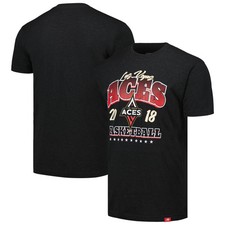 Unisex Sportiqe Heather Black Las Vegas Aces Tri-Blend T-Shirt