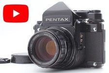Meter Works N MINT Late Pentax 67 TTL Film Camera SMC T 105mm f2.4 Lens JAPAN
