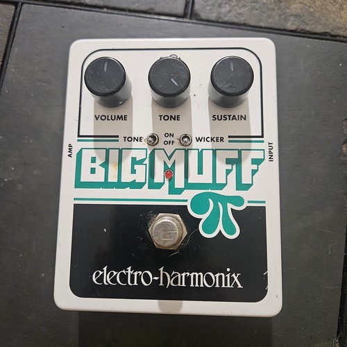 Electro-Harmonix EHX Big Muff Pi Distortion Sustainer Effects Pedal NOT WORKING
