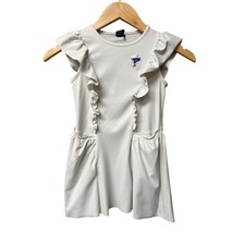 Greyson Venus Dress OCEAN REEF Golf Logo Girls 5 Athleisure Active White EUC