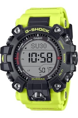 Casio G-Shock Mudman GW-9500MRY-1A9 Solar Atomic Yellow Rescue Watch Japan Neu