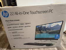 HP 22-df0023w All-in-One Touchscreen PC Ryzen 3 8GB RAM 1TB HDD