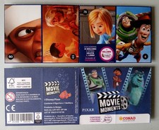 WALT DISNEY PIXAR / CONAD - MOVIE MOMENTS, 4 FIGURINES