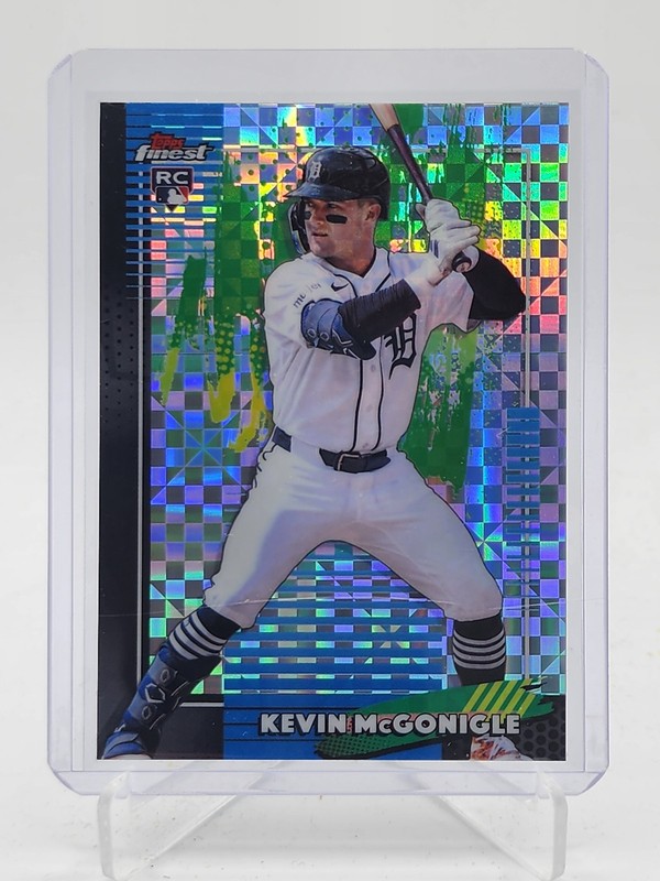 KEVIN MCGONIGLE 2026 TOPPS FINEST COMMON ROOKIE X-FRACTOR #74 TIGERS Q3967
