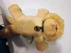 1983 Cabbage Patch Kids CAT KOOSAS DOLL kitten yellow vintage plush pet 1983
