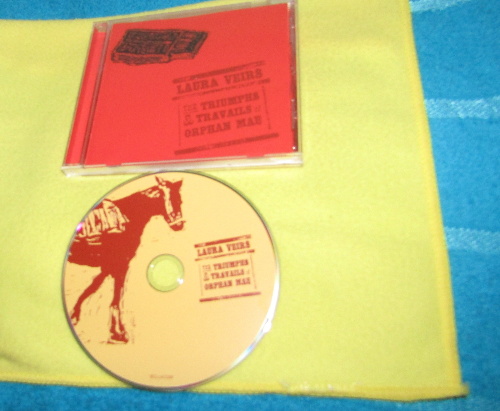 Laura Veirs: The Triumphs & Travails of Orphan Mae cd album ** mint **