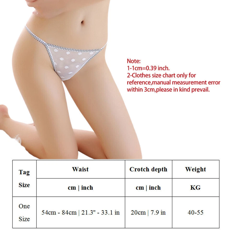 Mujeres Sexy Encaje Calzoncillos Bragas Tanga Lencería Ropa Interior Cintura Baja ~ Foto 4 de 4