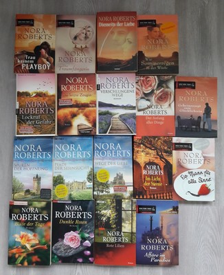 20 Bucher Nora Roberts Garten Eden Trilogie Paket Ebay