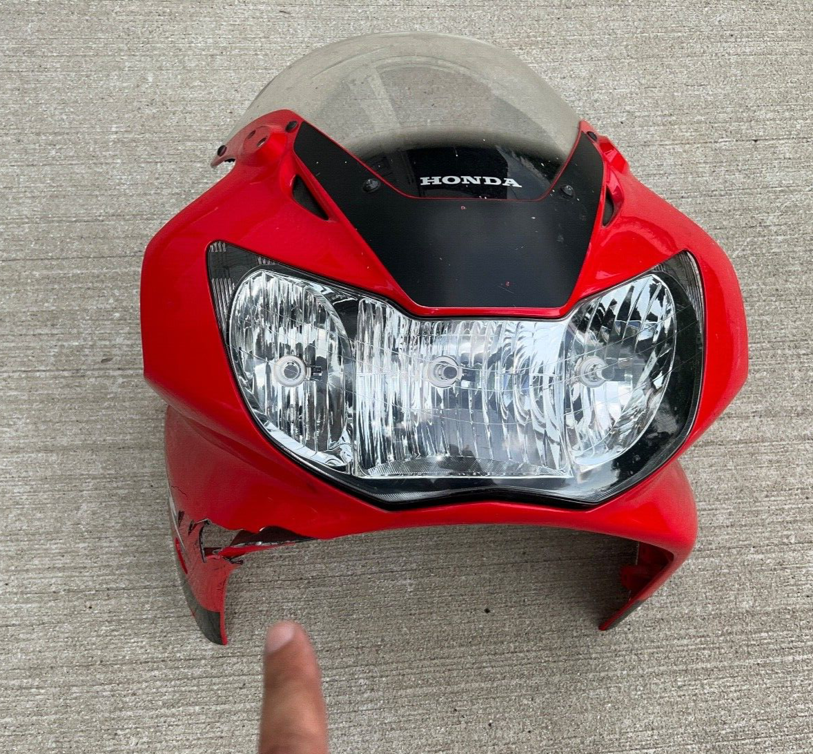 Honda CBR929 cbr 929 RR 929RR Front Upper Headlight Plastic