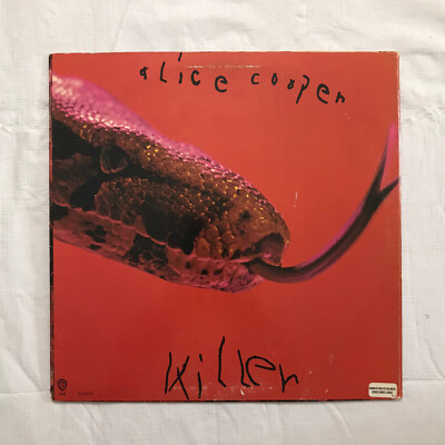 Alice Cooper Killer Vinyl LP 1971 Warner Bros Records BS