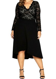 quiz scallop lace dress