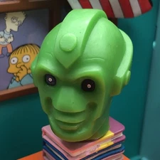 Vintage 1977 Ideal Star Team ZEM-21 Rubber Head Toy Action Figure Part Piece