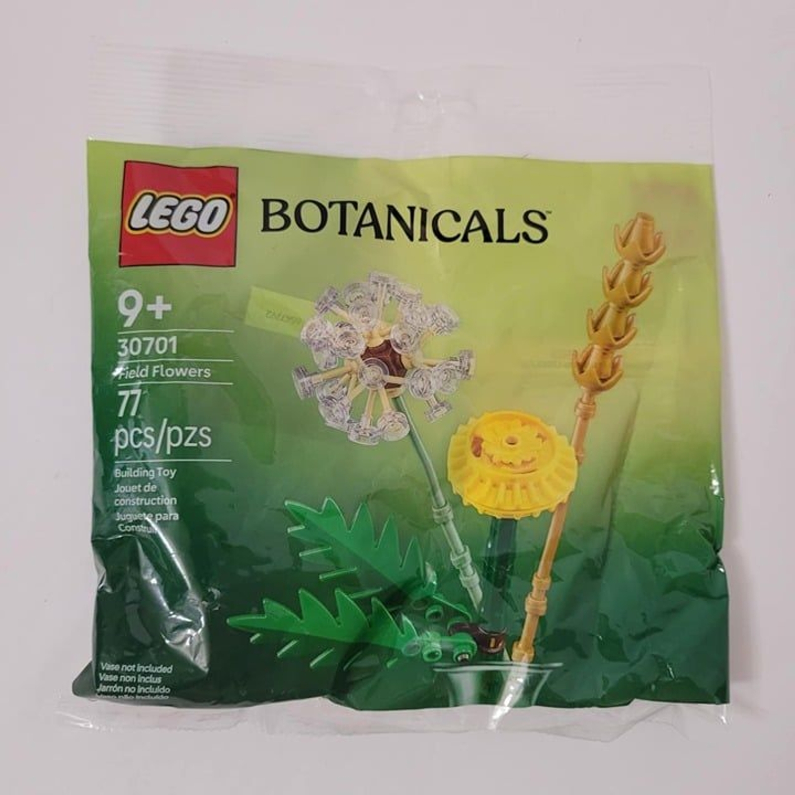 LEGO Botanicals 30701 Field Flowers 77-Piece Set New Sealed