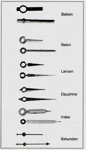 OMEGA HANDS NEEDLES 550-552 560-565 600-602 610-613 750-752