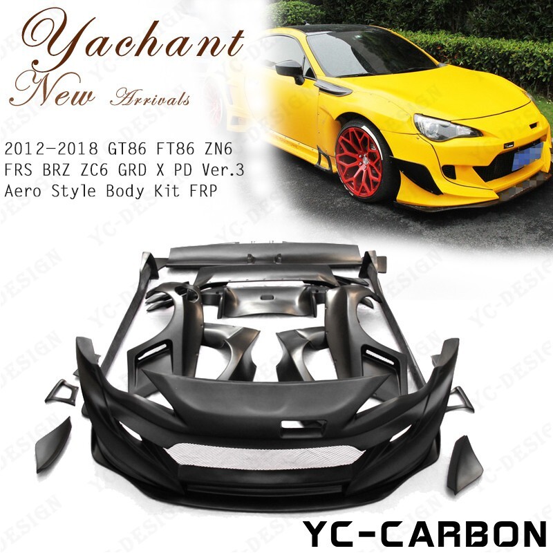 トヨタ FT86 ZN6 BRZ ZC6 C AERO-STYLE トランクパネル （FRP） FT86