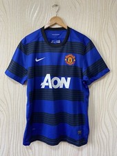 MANCHESTER UNITED 2011 2012 2013 AWAY FOOTBALL SHIRT SOCCER JERSEY NIKE sz XL