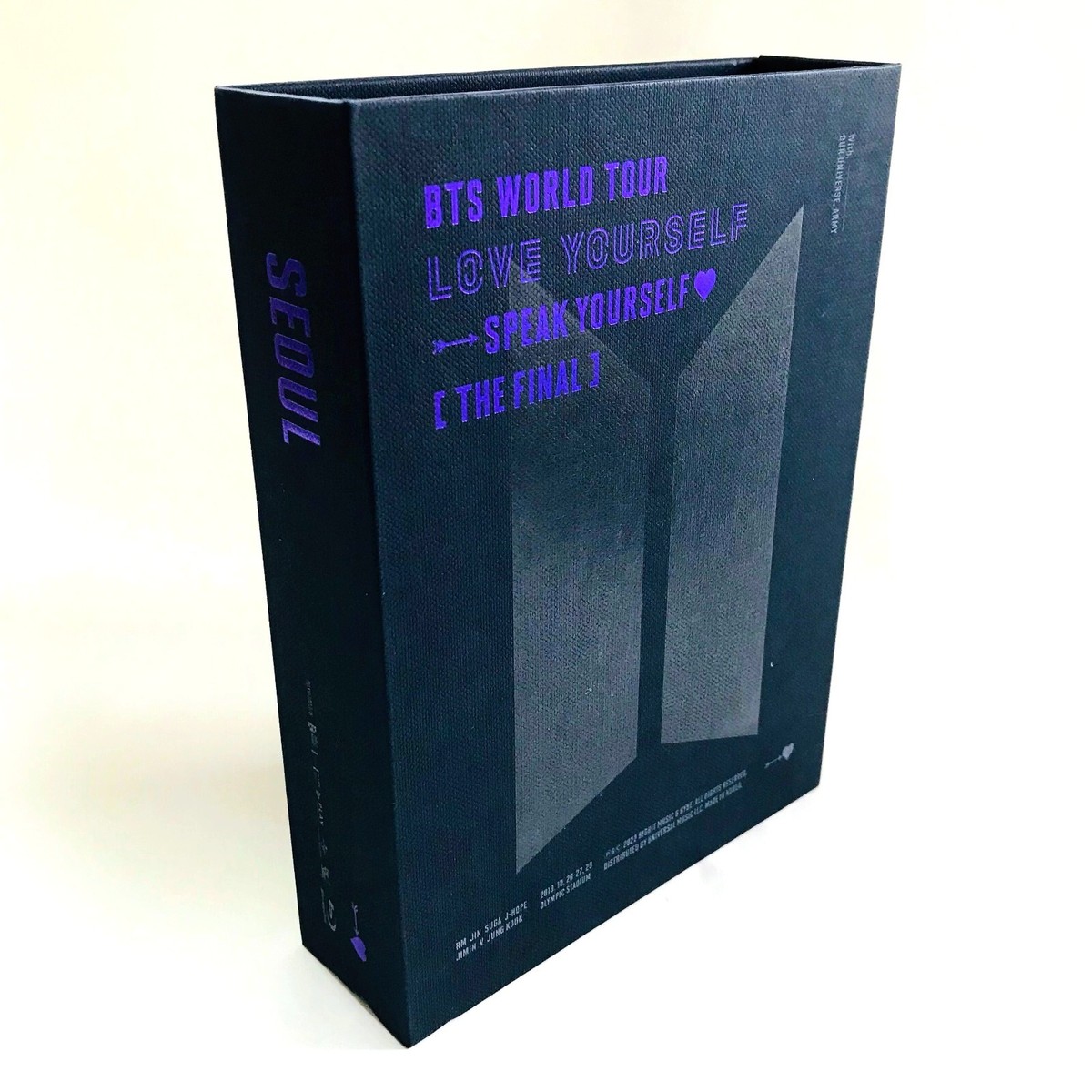 BTS WORLD TOUR 'LOVE YOURSELF: SPEAK YOURSELF' THE FINAL Blu