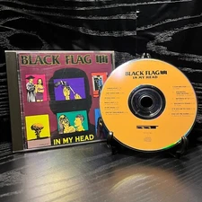 Black Flag - In My Head (US, SST CD 045, Reissue, Punk/Hardcore) CD