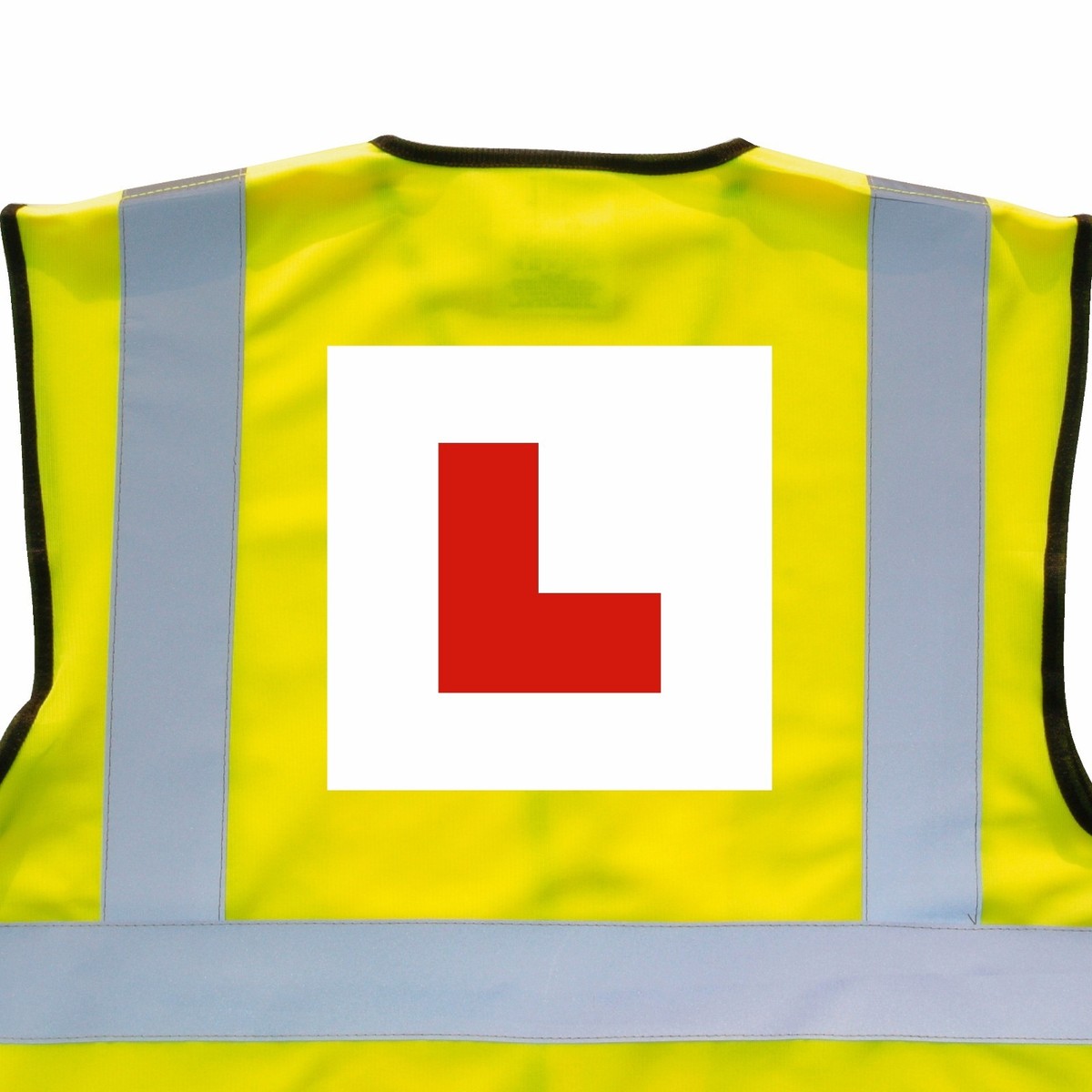 Motorcycle, Moped, Scooter, L Plate Hi-Viz Vest, HV, Tabard, BS EN471