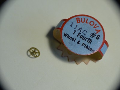 Roue De Centre Et Pignon Pour Montre Bulova 11AC – Pièce Horlogerie