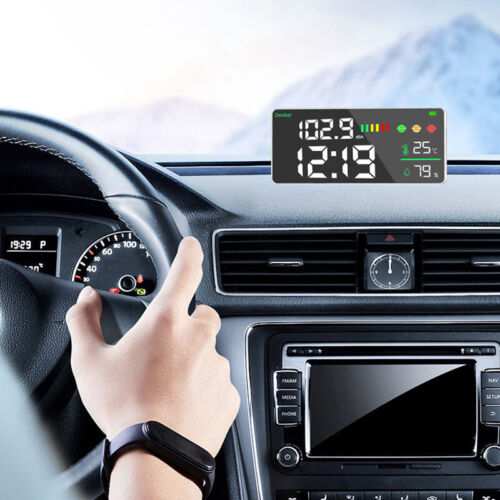 Dezibel-Schallmessgerät 30-130dB Lärmmessgerät Temperaturmessgerät LED-Display - Bild 11 von 12