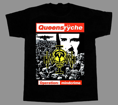 QUEENSRYCHE OPERATION MINDCRIME'88 T-SHIRT Cotton Size S-5XL BT647