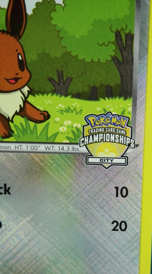 🌟CITY CHAMPIONSHIP EEVEE🌟 Holo Pokémon Promo | Dark Explorers 84 | NM-Mint | - Image 4 of 4