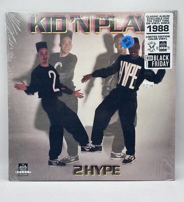 KID 'N PLAY - 2 Hype LP (White Opaque Vinyl) (RSD) (2022) (SELE8510)