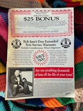 Bob Jane T-Marts Vintage 70s Car Coupon Vintage Retro Brochure Magazine