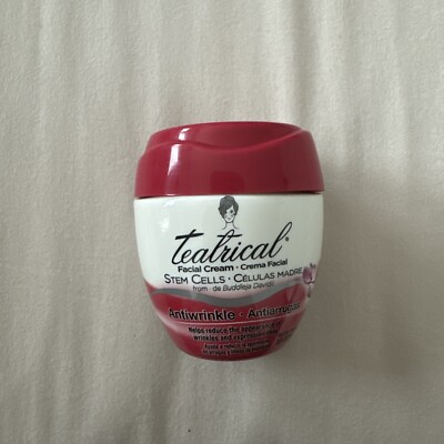 Teatrical Facial Cream Stem Cells Antiwrinkle 3.5 oz *New*