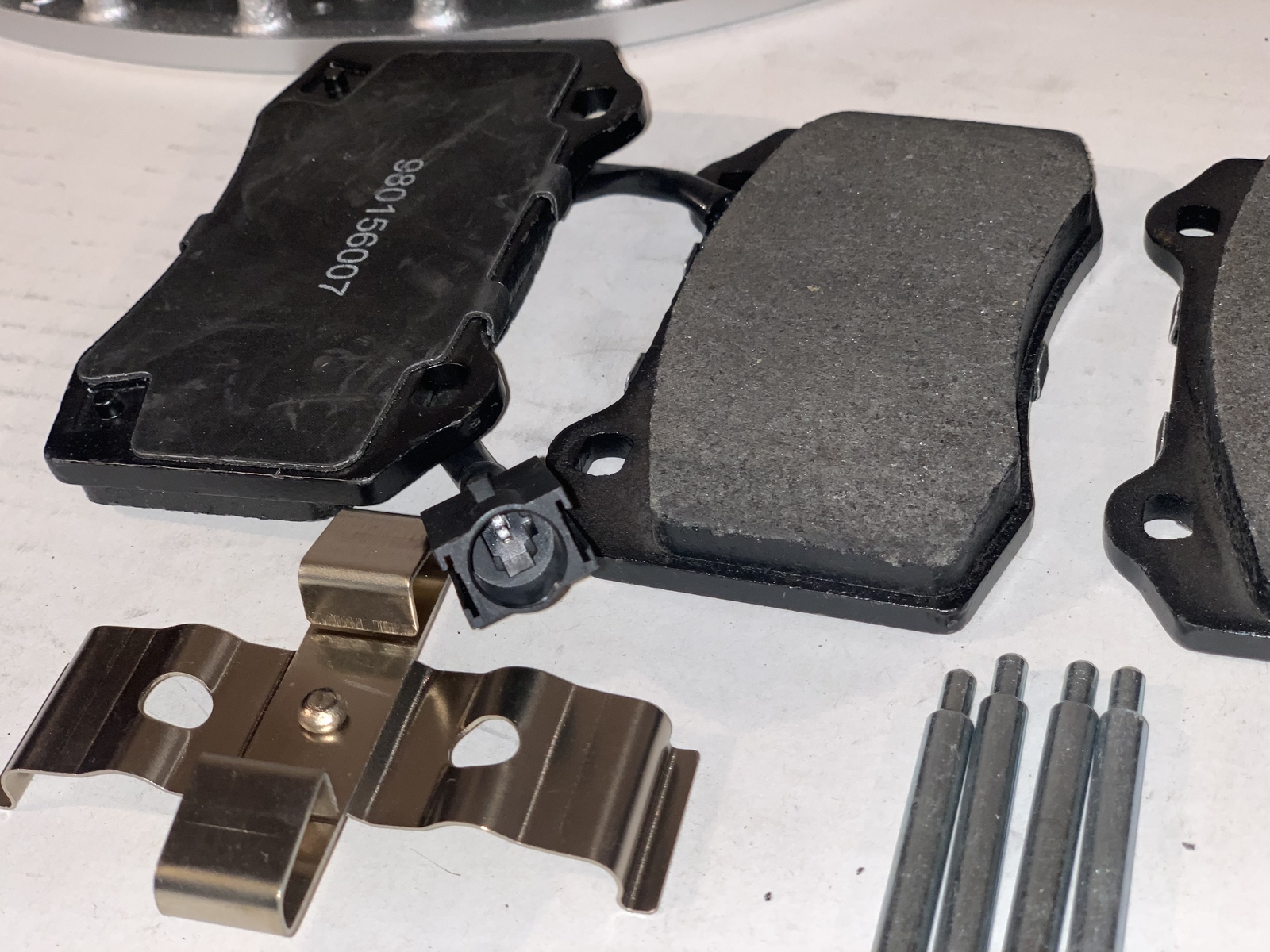 Maserati Ghibli Quattroporte rear brake pads low dust