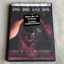 House of Flesh Mannequins (DVD 2009) Horror Gore Explicit Domiziano Christopharo
