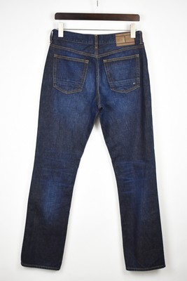 Tommy Hilfiger Mercer Regular Fit Jeans Herren W31/L32 Blue Fade Effect Zip