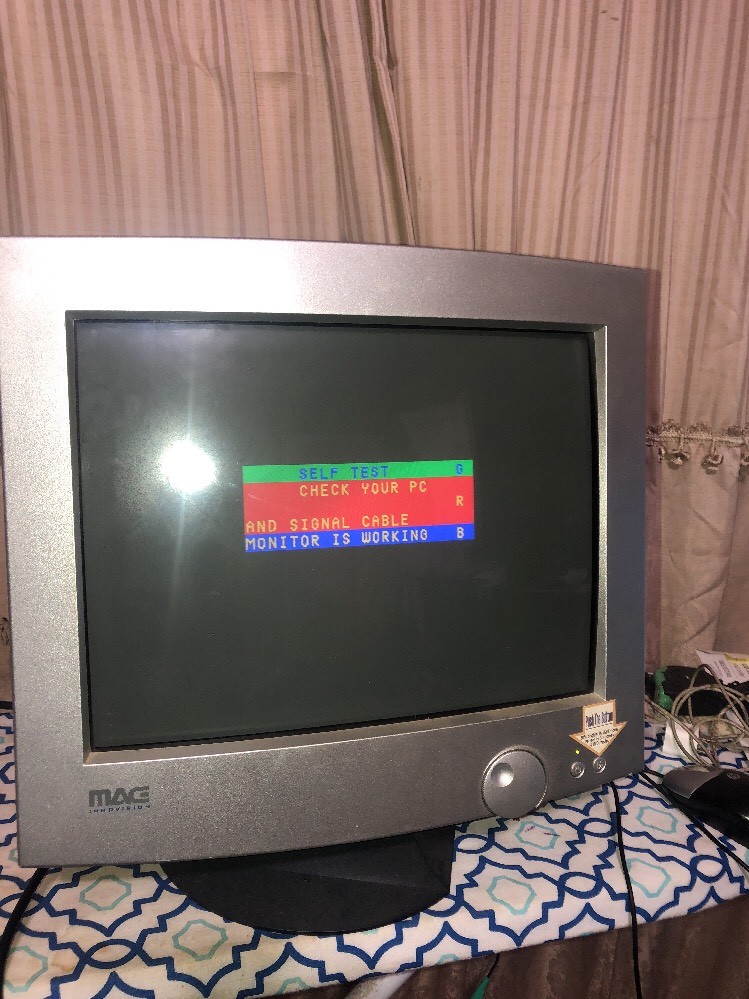 Vintage Tube Monitor MAG Innovision, 16" COMPUTER MONITOR, 786N Fully