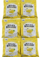 Lot OF 6 Wiley Wallaby Licorice Lemonade Limited Edition, 4 Oz, Sealed, 6 Bag