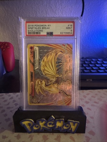 Ninetales BREAK graded PSA 9 for sale on eBay