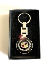 Black CAD ILLAC Key Chain Keychain in box