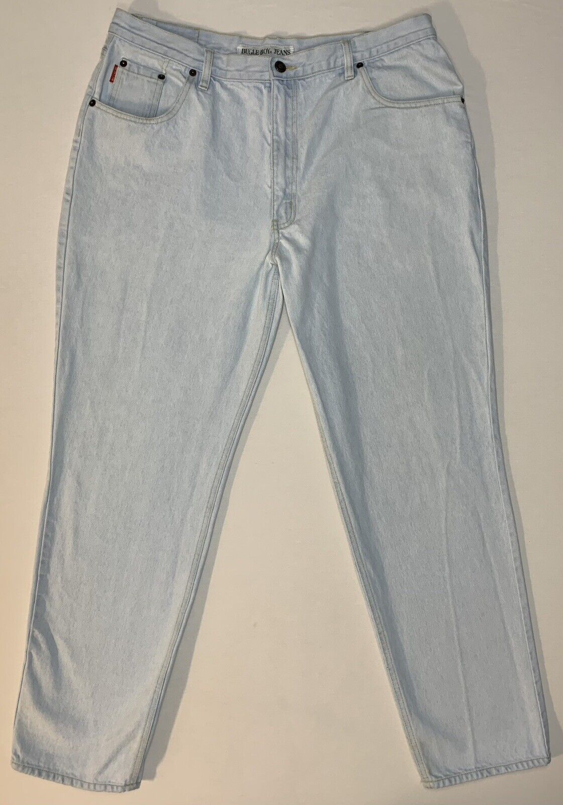Vintage 90’s Bugle Boy Jeans 38x32 100% Cotton Mo… - image 2