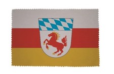  Glasreinigungstuch Brillenputztuch Fahne Flagge LK Erding