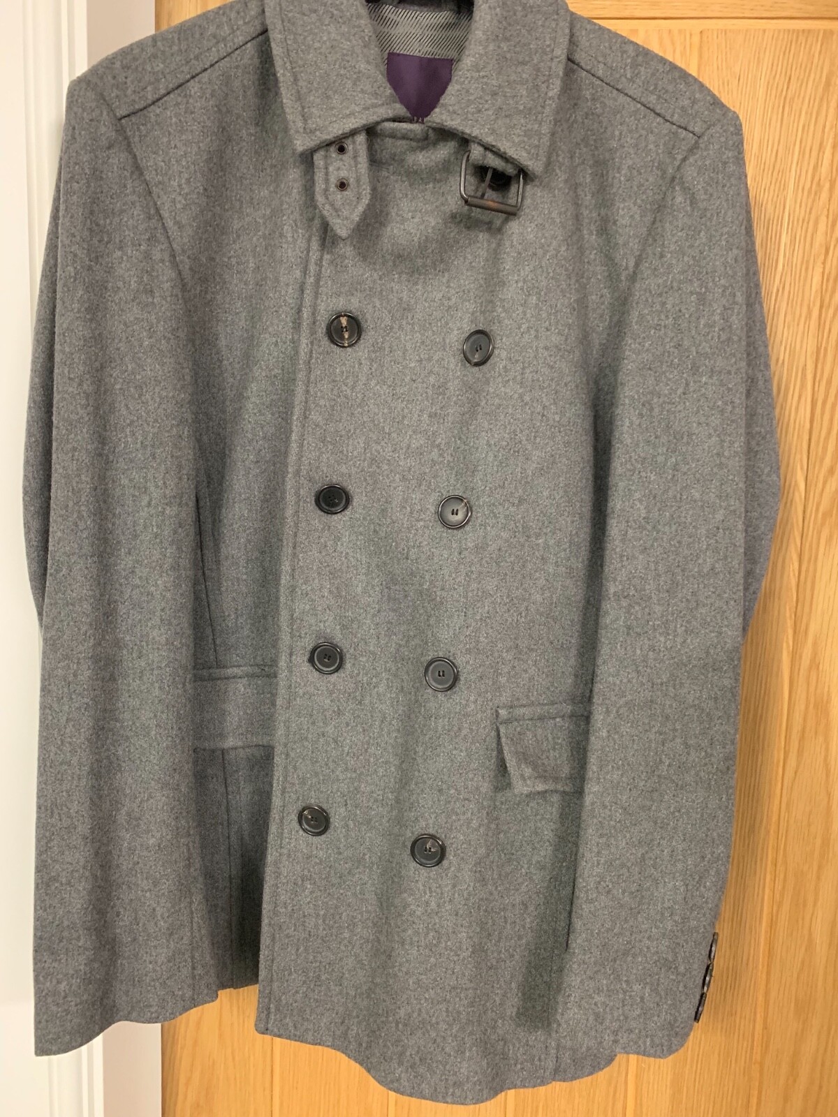 ted baker summit wool peacoat