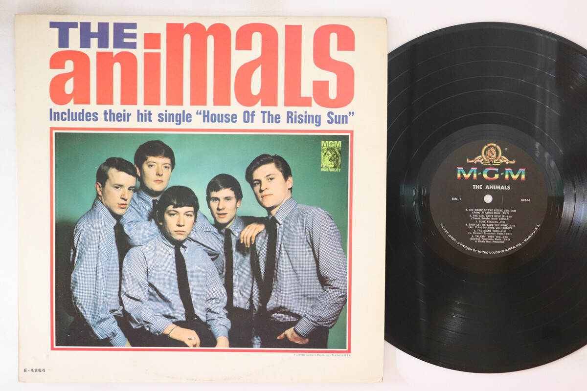 米LP Animals Animals E4264 MGM /00260 LP ANIMALS Animals E4264 MGM US | eBay