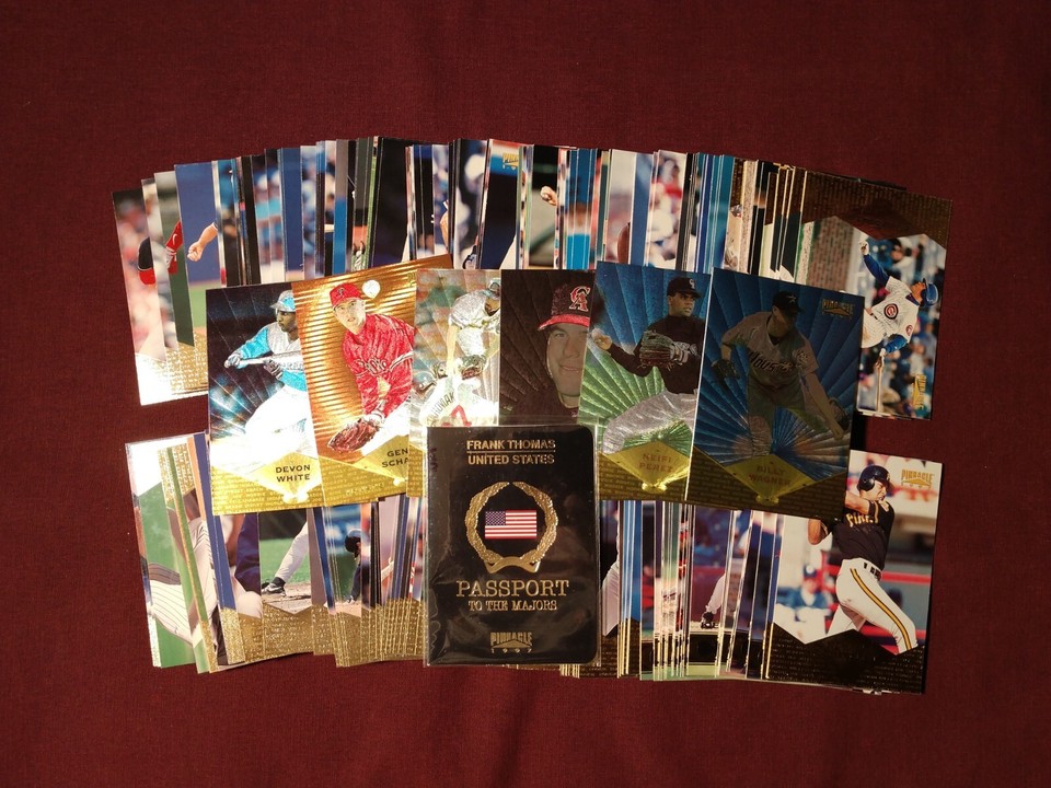 1997 Pinnacle Baseball Base and Inserts - - - Pick A Card - - - Complete a Set