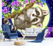 3D Koala Branch A340 Wallpaper Wall Mural Self-adhesive Kayomi Harai Ann